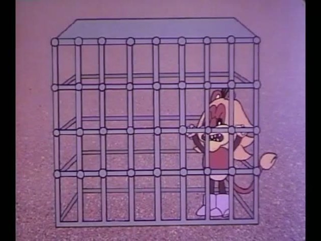 Кадр из мультфильма "А когда пойдет снег"