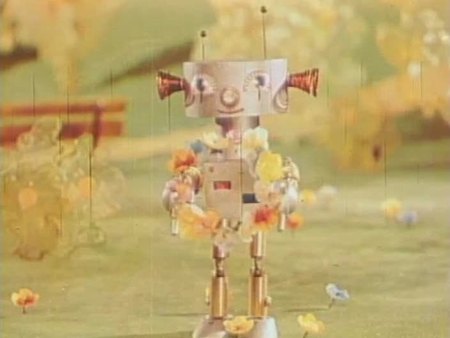Кадр из мультфильма "А нам поможет робот"