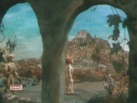 Кадр из мультфильма "Античная лирика"