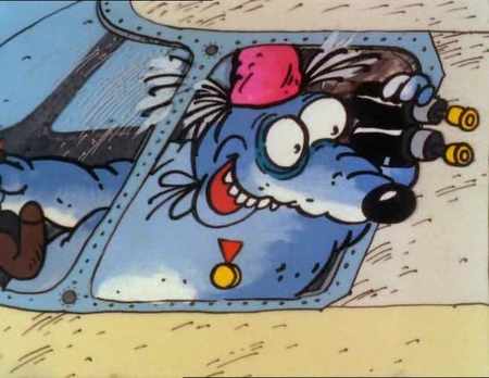 Кадр из мультфильма "Авиаторы"