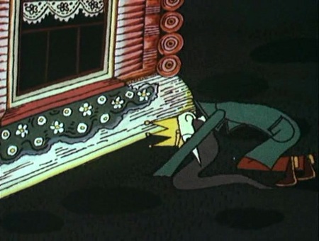 Кадр из мультфильма "Баба-Яга против!"