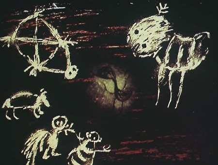 Кадр из мультфильма "Бескрылый гусенок"