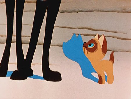 Кадр из мультфильма "Котенок по имени Гав ч.1"