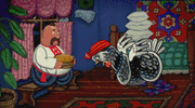 Мультфильм "Кот и Лиса" (Мельница, Пилот, 2004 г.) (Гора самоцветов)