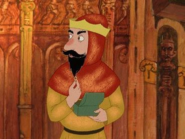 Кадр из мультфильма "Ключи от времени"