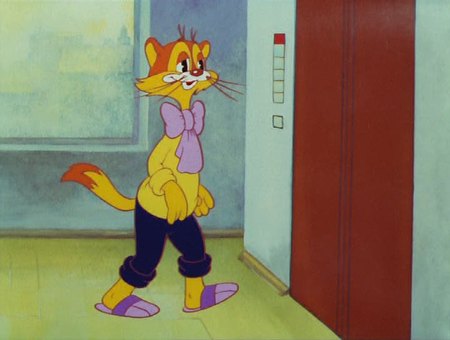 Кадр из мультфильма "Поликлиника кота Леопольда"