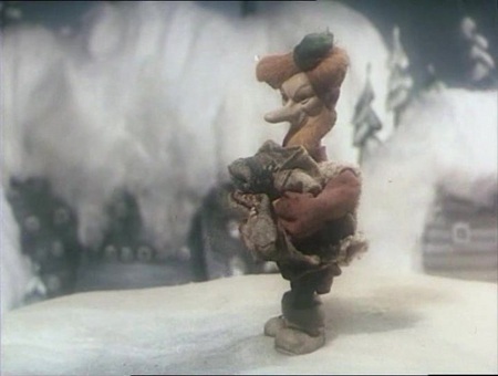 Кадр из мультфильма "На масленице"