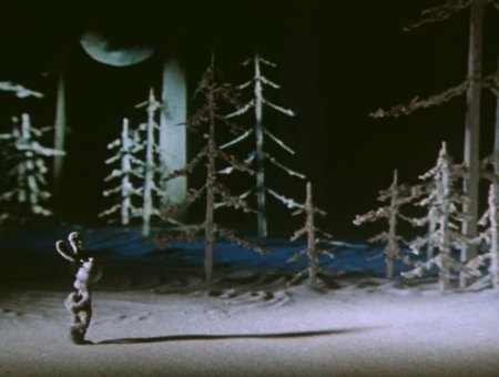 Кадр из мультфильма "Новогоднее приключение"