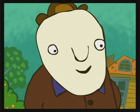 Кадр из мультфильма "Мужик и черт"