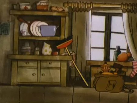 Кадр из мультфильма "Ох и Ах идут в поход"