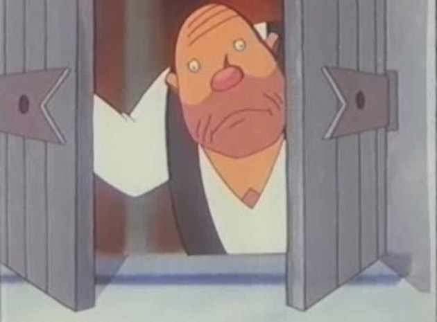 Кадр из мультфильма "Орленок"