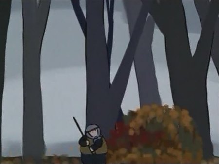 Кадр из мультфильма "Осенний взлет"