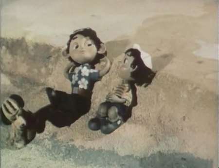 Кадр из мультфильма "Отважные джигиты"