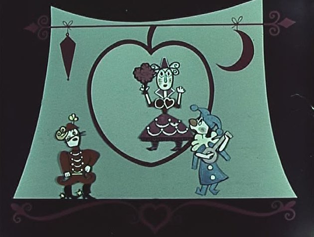 Кадр из мультфильма "Пастушка и трубочист"