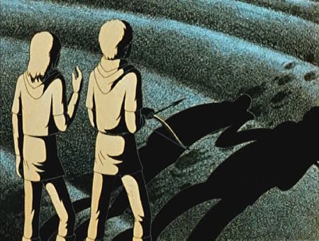 Кадр из мультфильма "Перевал"