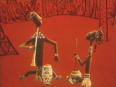 Кадр из мультфильма "Песня летит по свету"