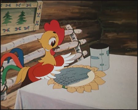 Кадр из мультфильма "Петушок - золотой гребешок"