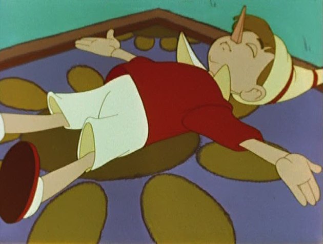Кадр из мультфильма "Приключения Буратино"