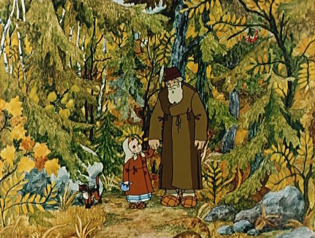 Кадр из мультфильма "Серебряное копытце"