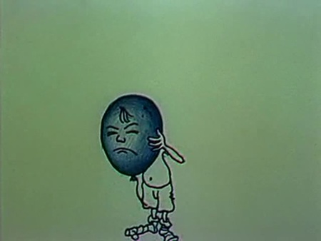 Кадр из мультфильма "Шарик"