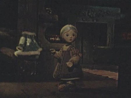 Кадр из мультфильма "Сказка о снегурочке"