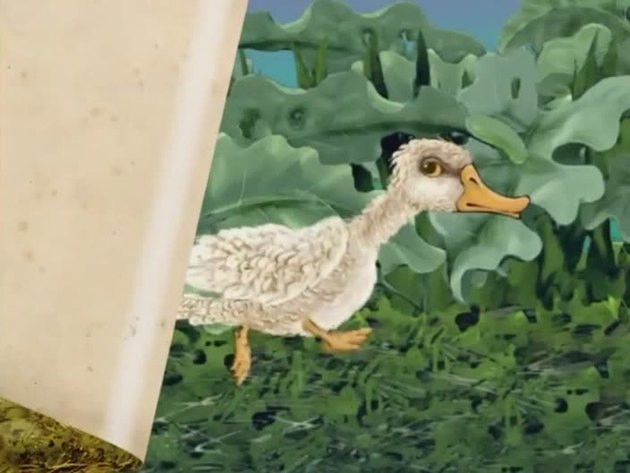 Кадр из мультфильма "Гадкий утенок"