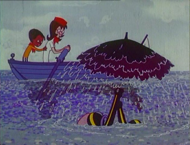 Кадр из мультфильма "Сокровища затонувших кораблей"