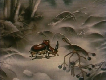 Кадр из мультфильма "Солдатская сказка"