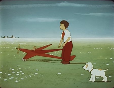 Кадр из мультфильма "Стрела улетает в сказку"