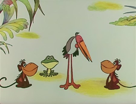 Кадр из мультфильма "Птичка Тари"