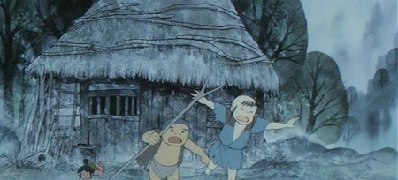 Кадр из мультфильма "Таро - сын дракона"