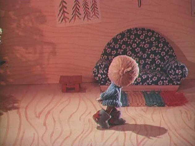 Кадр из мультфильма "Тимошкина елка"