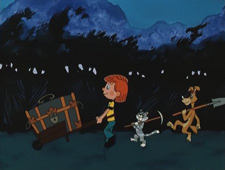 Кадр из мультфильма "Трое из Простоквашино (ч. 1)"