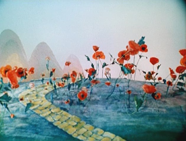 Кадр из мультфильма "Дорога из желтого кирпича"