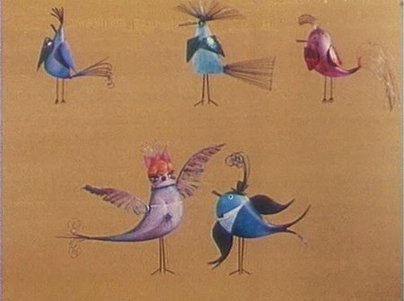Кадр из мультфильма "Я жду птенца"