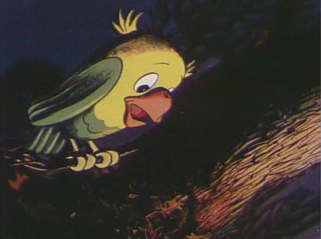 Кадр из мультфильма "Золотая липа"